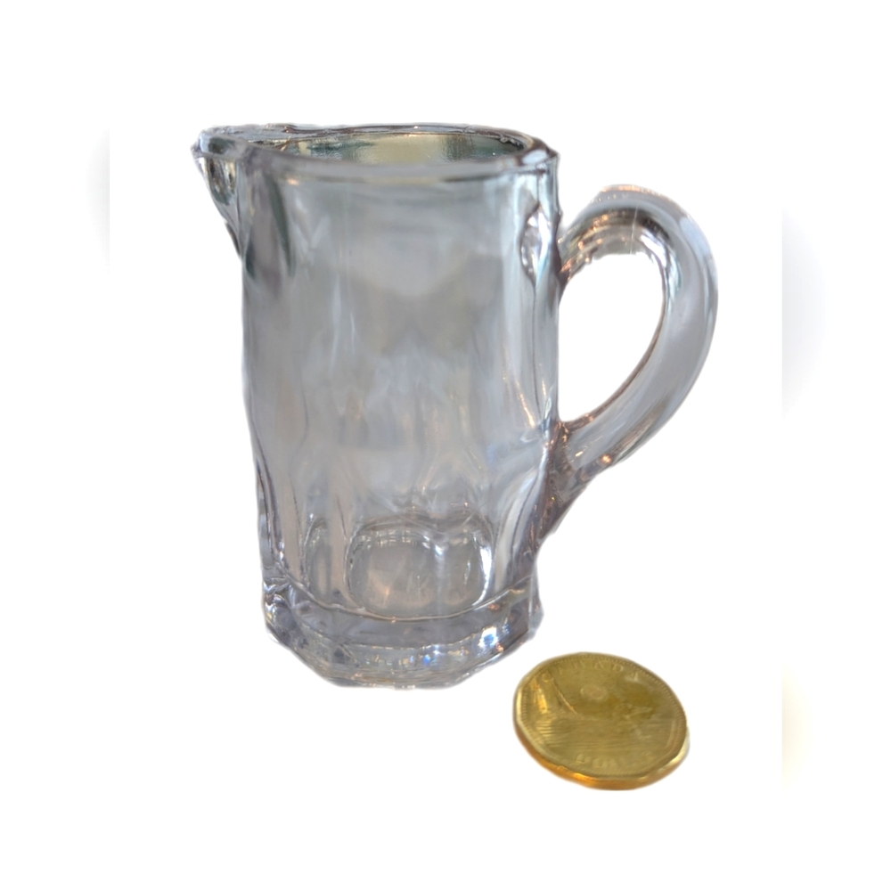 (2 for $40) Nova Scotia Glass Miniature Pitcher
